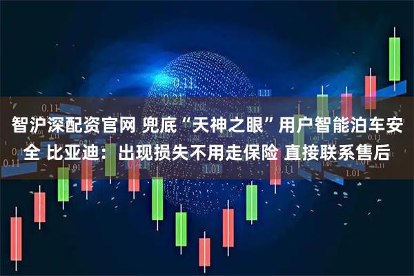 智沪深配资官网 兜底“天神之眼”用户智能泊车安全 比亚迪：出现损失不用走保险 直接联系售后